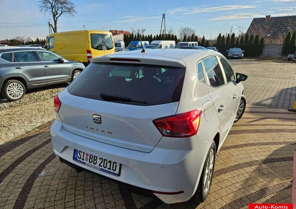 Seat Ibiza cena 45800 przebieg: 58800, rok produkcji 2020 z Szadek małe 742